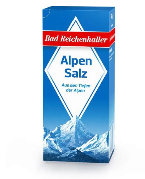 Bad Reichenhaller Alpensalz 500g