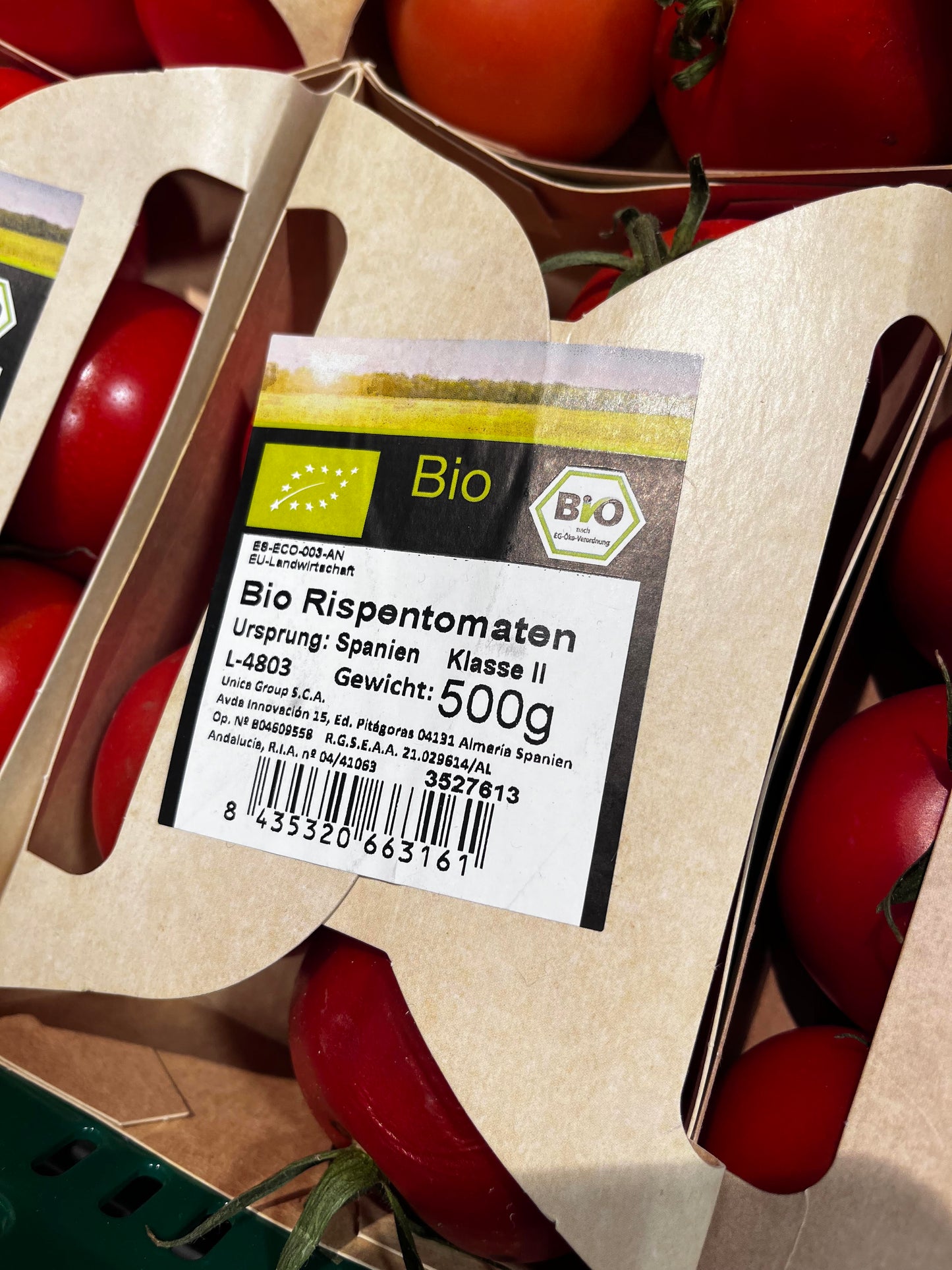 EDKEA Bio Rispen Tomaten 500g