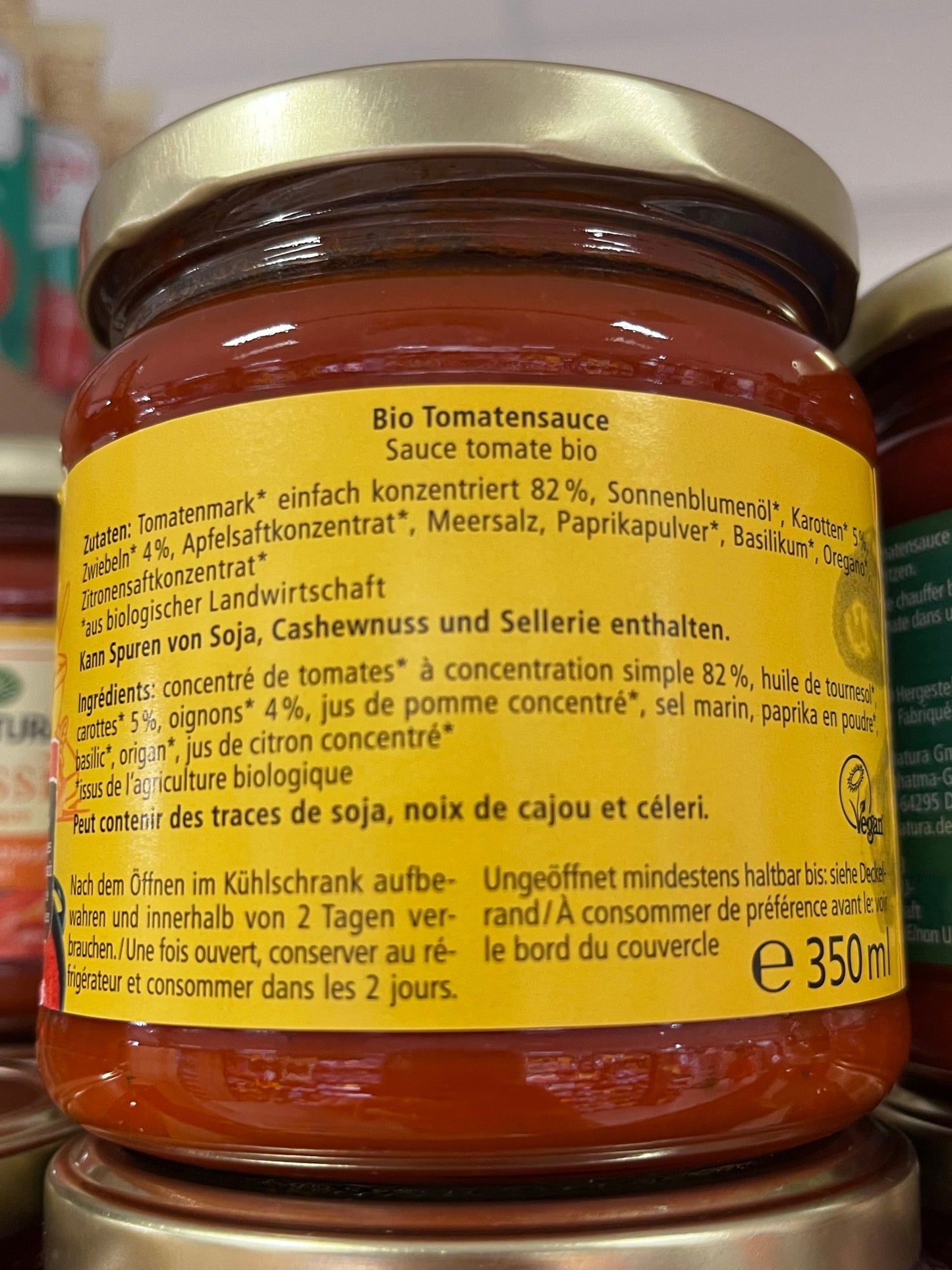 Alnatura Tomatensauce Klassik 350 ml