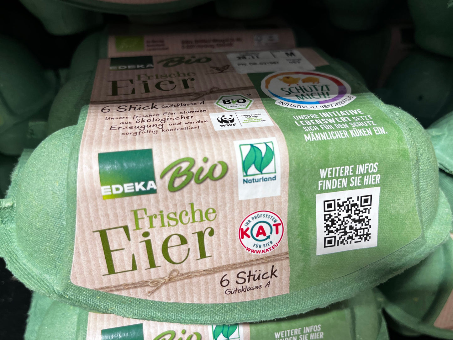 EDEKA Bio Eier 6 Stk.